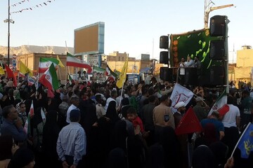 تلاقی عشق و استقامت؛ روایت شادپیمایی غدیر در شیراز