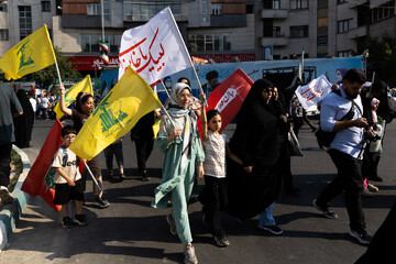غدیر نماد اتحاد و همدلی؛ مهمانی ۱۰ کیلومتری غدیر - تهران