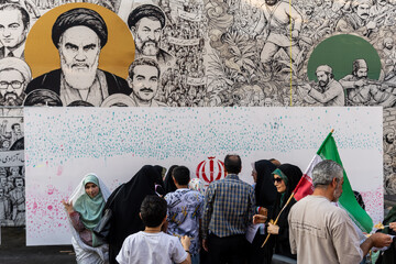 غدیر نماد اتحاد و همدلی؛ مهمانی ۱۰ کیلومتری غدیر - تهران