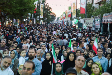 راهپیمایی با شکوه عید سعید غدیر - زنجان