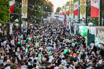 راهپیمایی با شکوه عید سعید غدیر - زنجان