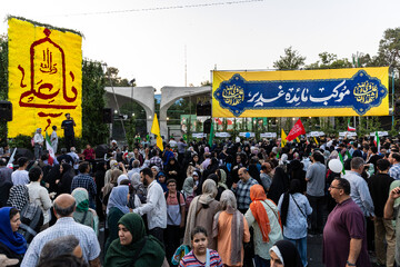 غدیر نماد اتحاد و همدلی؛ مهمانی ۱۰ کیلومتری غدیر - تهران