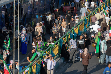غدیر نماد اتحاد و همدلی؛ مهمانی ۱۰ کیلومتری غدیر - تهران