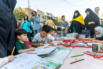 غدیر نماد اتحاد و همدلی؛ مهمانی ۱۰ کیلومتری غدیر - تهران