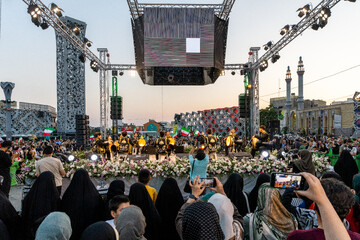 غدیر نماد اتحاد و همدلی؛ مهمانی ۱۰ کیلومتری غدیر - تهران