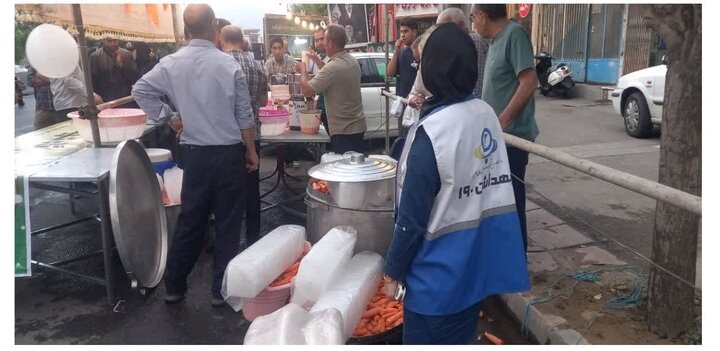 نظارت بهداشتی بر ۸۵۰ موکب عید غدیر در استان البرز