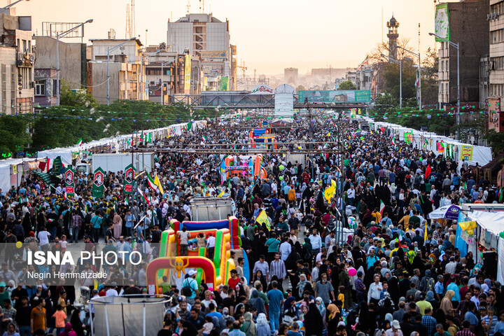 غدیر نماد اتحاد و همدلی؛ مهمانی ۱۰ کیلومتری غدیر - تهران /۴