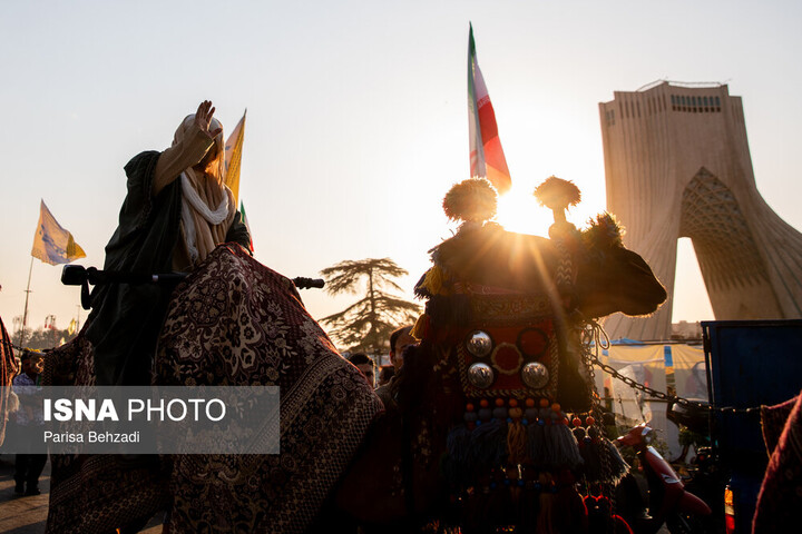 غدیر نماد اتحاد و همدلی؛ مهمانی ۱۰ کیلومتری غدیر - تهران /۵