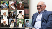 گزارشی از سفر رییس دفتر رییس جمهور به قم و دیدار با مراجع