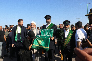 تشییع پیکر شهید «قدرت زرنگاری» در جزیره هرمز – مدافع امنیت تنگه هرمز