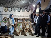 حضور ۶۰ فعال مشاغل خانگی در نمایشگاه " هزار میدان، هزار بازار" در سمنان