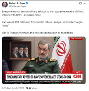 استاد دانشگاه شیکاگو: ایران ویتنام ترامپ می‌شود