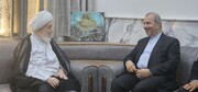دیدار سفیر ایران در عراق با چند تن از مراجع عظام، علما و امام جمعه نجف 