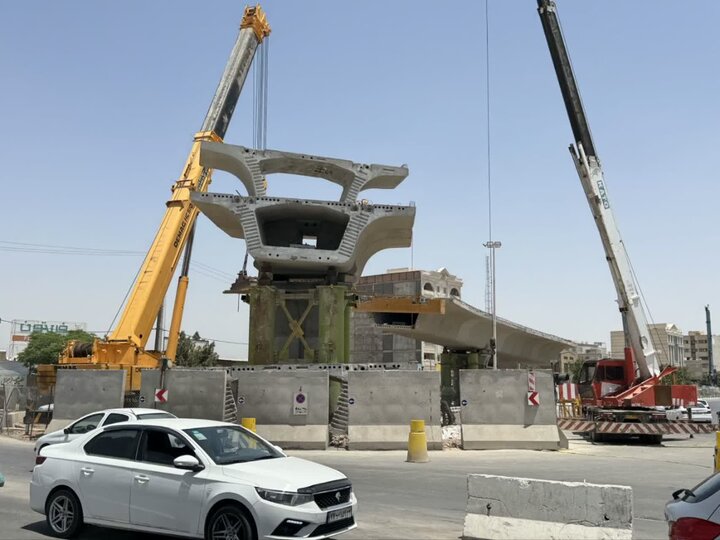 پیشرفت ۶۵ درصدی تقاطع غیرهمسطح شهدای اقتدار در کرمان