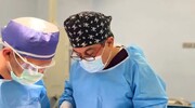 «پیوند کامل پوست صورت» برای نخستین بار در بیمارستان آموزشی درمانی سینای تبریز