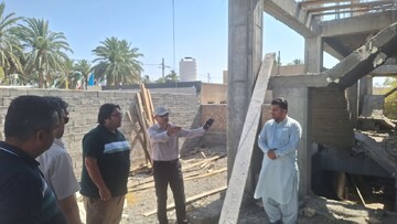 پیشرفت ۲۵ درصدی ساخت ساختمان فرمانداری گلشن در سیستان و بلوچستان