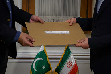 دیدار سیدمحسن نقوی وزیر کشور پاکستان، وزیر کشور پاکستان با سیدعباس عراقچی، وزیر امورخارجه ایران