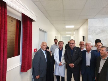 مرکز تخصصی توانبخشی غدیر در بیمارستان شهدای هفتم تیر افتتاح شد
