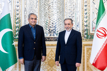 دیدار وزیر کشور پاکستان با وزیر امورخارجه ایران