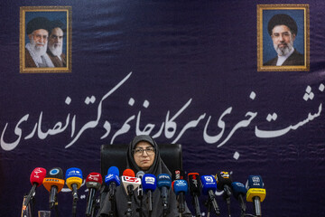 نشست خبری شینا انصاری، رئیس سازمان حفاظت محیط زیست