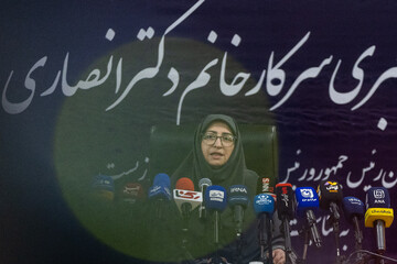 نشست خبری شینا انصاری، رئیس سازمان حفاظت محیط زیست