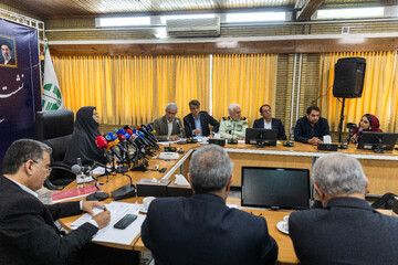 نشست خبری شینا انصاری، رئیس سازمان حفاظت محیط زیست