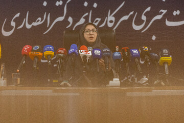 نشست خبری شینا انصاری، رئیس سازمان حفاظت محیط زیست