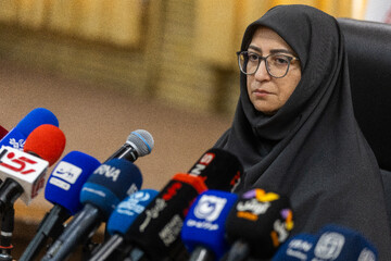 نشست خبری شینا انصاری، رئیس سازمان حفاظت محیط زیست