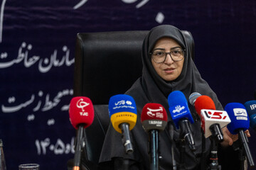 نشست خبری شینا انصاری، رئیس سازمان حفاظت محیط زیست