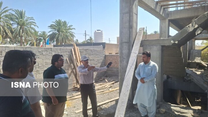 پیشرفت ۲۵ درصدی ساخت ساختمان فرمانداری گلشن در سیستان و بلوچستان