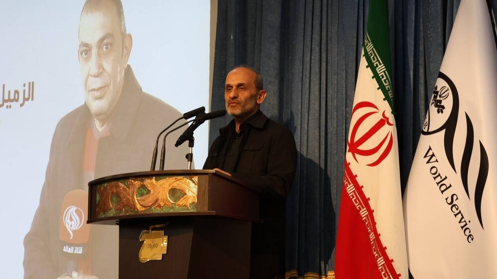 آیین یادبود خبرنگار شهید شبکه العالم با حضور رییس صداوسیما ب