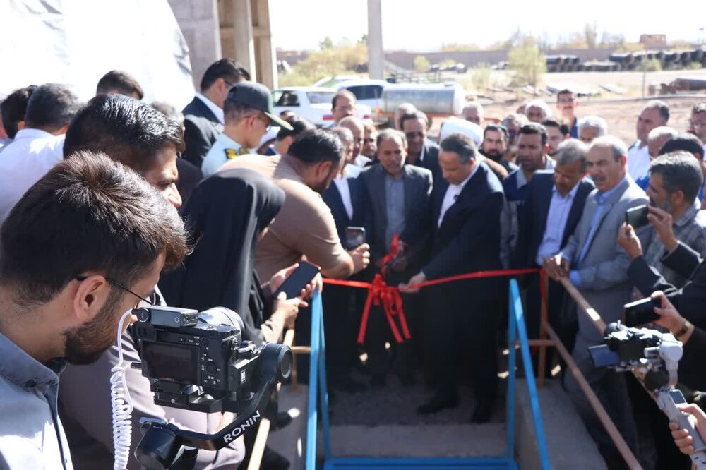 پایداری شبکه آب رفسنجان با تکمیل مخزن ۱۵ هزار مترمکعبی