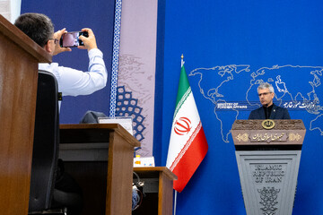 نشست خبری اسماعیل بقایی، سخنگوی وزارت خارجه