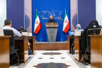 نشست خبری اسماعیل بقایی، سخنگوی وزارت خارجه