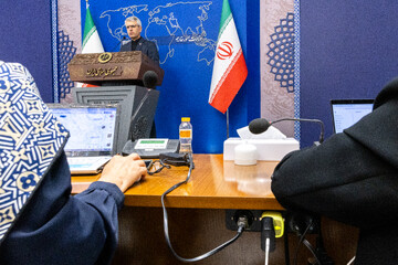 نشست خبری اسماعیل بقایی، سخنگوی وزارت خارجه
