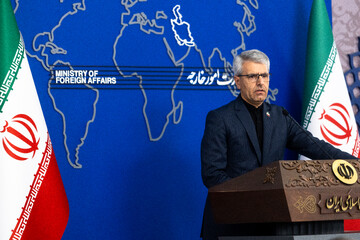 نشست خبری اسماعیل بقایی، سخنگوی وزارت خارجه