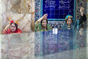 مسابقه نخ‌ریسی سنتی - آرامگاه سعدی