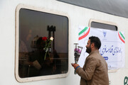 آئین بهره‌برداری رسمی از راه‌آهن اردبیل و راه‌اندازی قطار اردبیل - مشهد