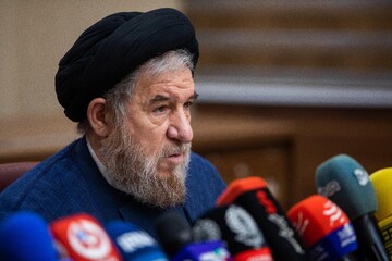 حجت‌الاسلام سیدمحمدرضا میرتاج‌الدینی، معاون استان‌های شورای هماهنگی تبلیغات اسلامی در نشست هفته بازخوانی و افشای حقوق بشر آمریکایی