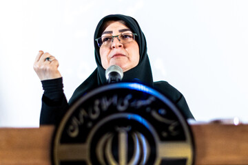 نشست خبری فاطمه مهاجرانی سخنگوی دولت