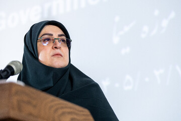 نشست خبری فاطمه مهاجرانی سخنگوی دولت