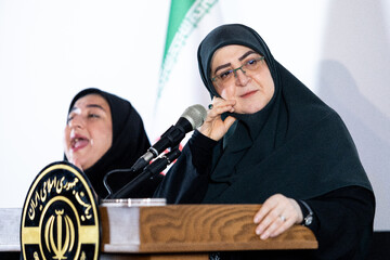 نشست خبری فاطمه مهاجرانی سخنگوی دولت