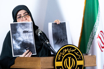 نشست خبری فاطمه مهاجرانی سخنگوی دولت