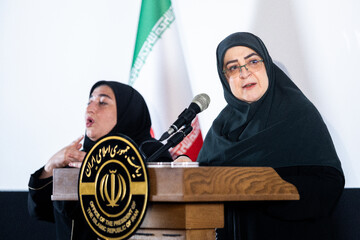 نشست خبری فاطمه مهاجرانی سخنگوی دولت