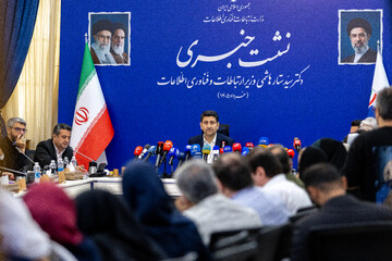 نشست خبری سید ستار هاشمی، وزیر ارتباطات و فناوری اطلاعات