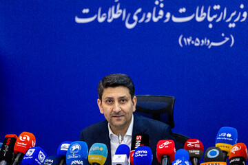 نشست خبری سید ستار هاشمی، وزیر ارتباطات و فناوری اطلاعات
