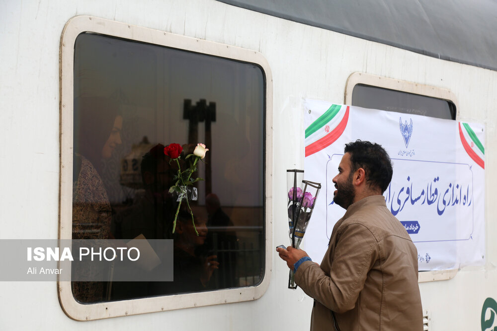 آئین بهره‌برداری رسمی از راه‌آهن اردبیل و راه‌اندا