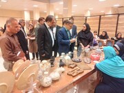 افتتاح نمایشگاه صنایع‌دستی در ملایر 