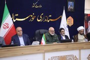 تاکید استاندار خوزستان بر صدور روادید اتباع در کشور برای زائران اربعین