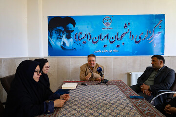 نشست مهدی باصولی معاون آموزشی جهاد دانشگاهی کشور با خبرنگاران